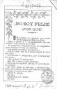 îNo soy feliz! ¿por qué?