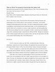 Research paper thumbnail of What Was Chavin: New perspectives from the edge of the Andean World
