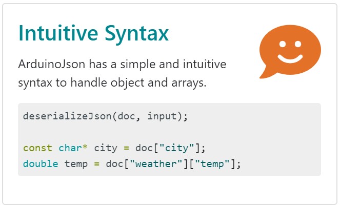 ArduinoJSON