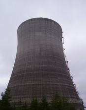 View of the Cooling Tower, Satsop