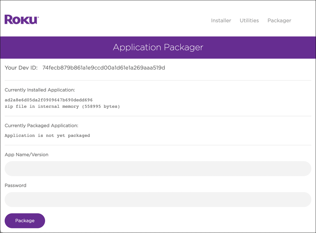 roku600px application-packager