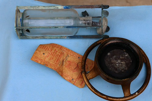 InsideA Old Fire Extinguisher