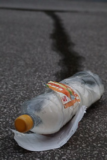 Bottles are being murdered on the street.