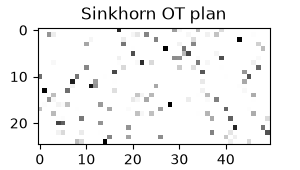 Sinkhorn OT plan