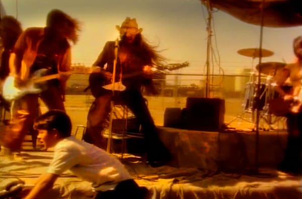 Raging Slab music video Don't Dog Me, directed by Rocky Schenck