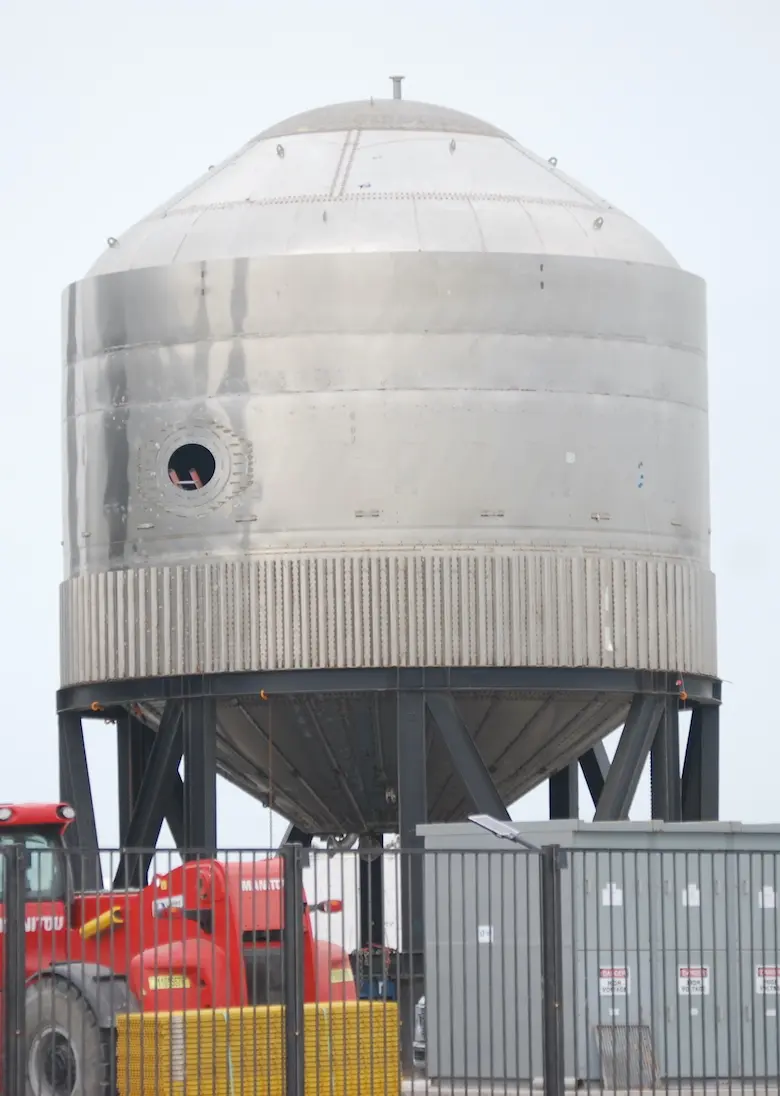 Starship SN7.2 SpaceX Starship hardware
