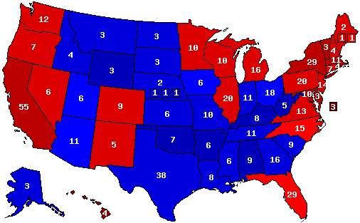 President Prediction Map