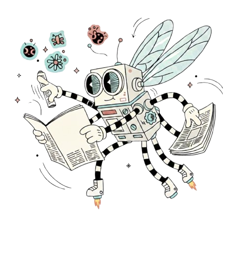 NewsKit Fly Mascot