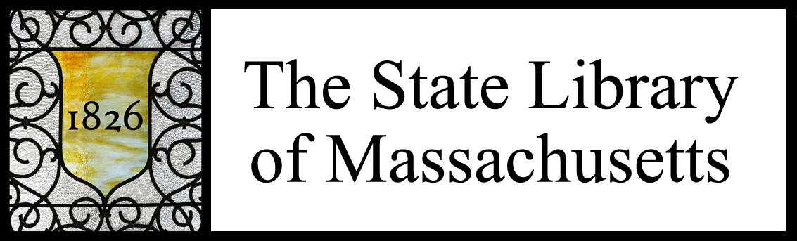 State library of Massachussets logo