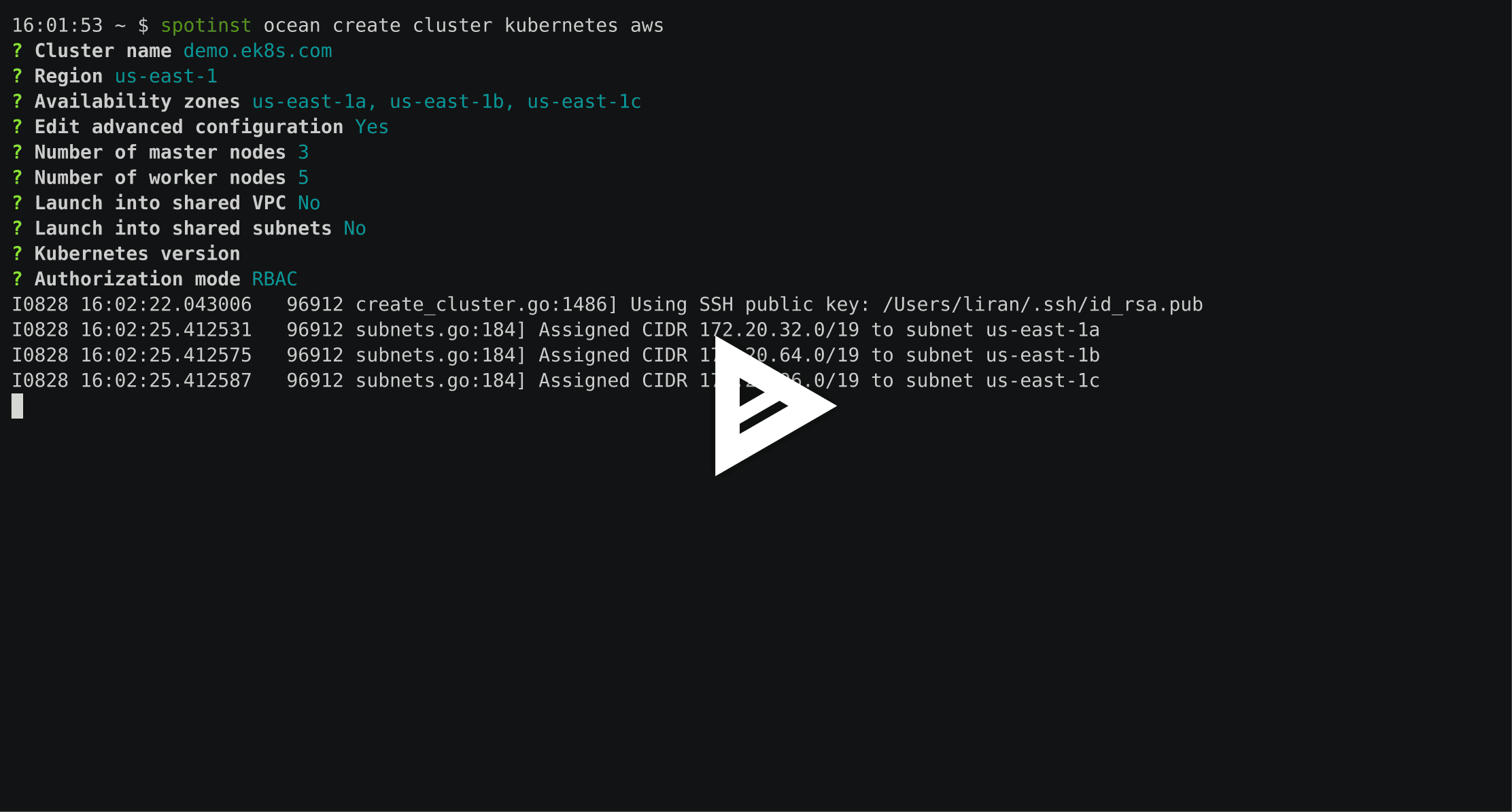 asciicast