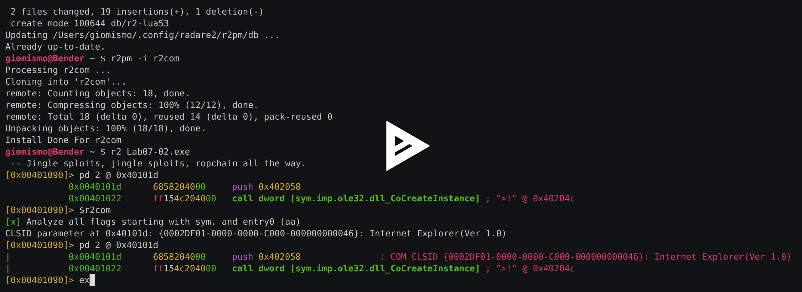 asciicast