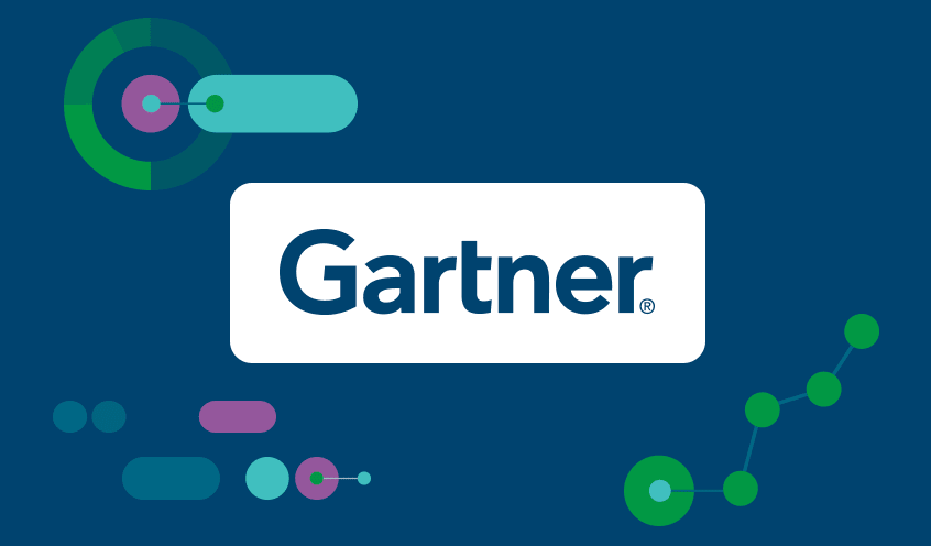Gartner® Magic Quadrant™ for Analytics and Business Intelligence Platforms grid showing Qlik in the Leader quadrant.