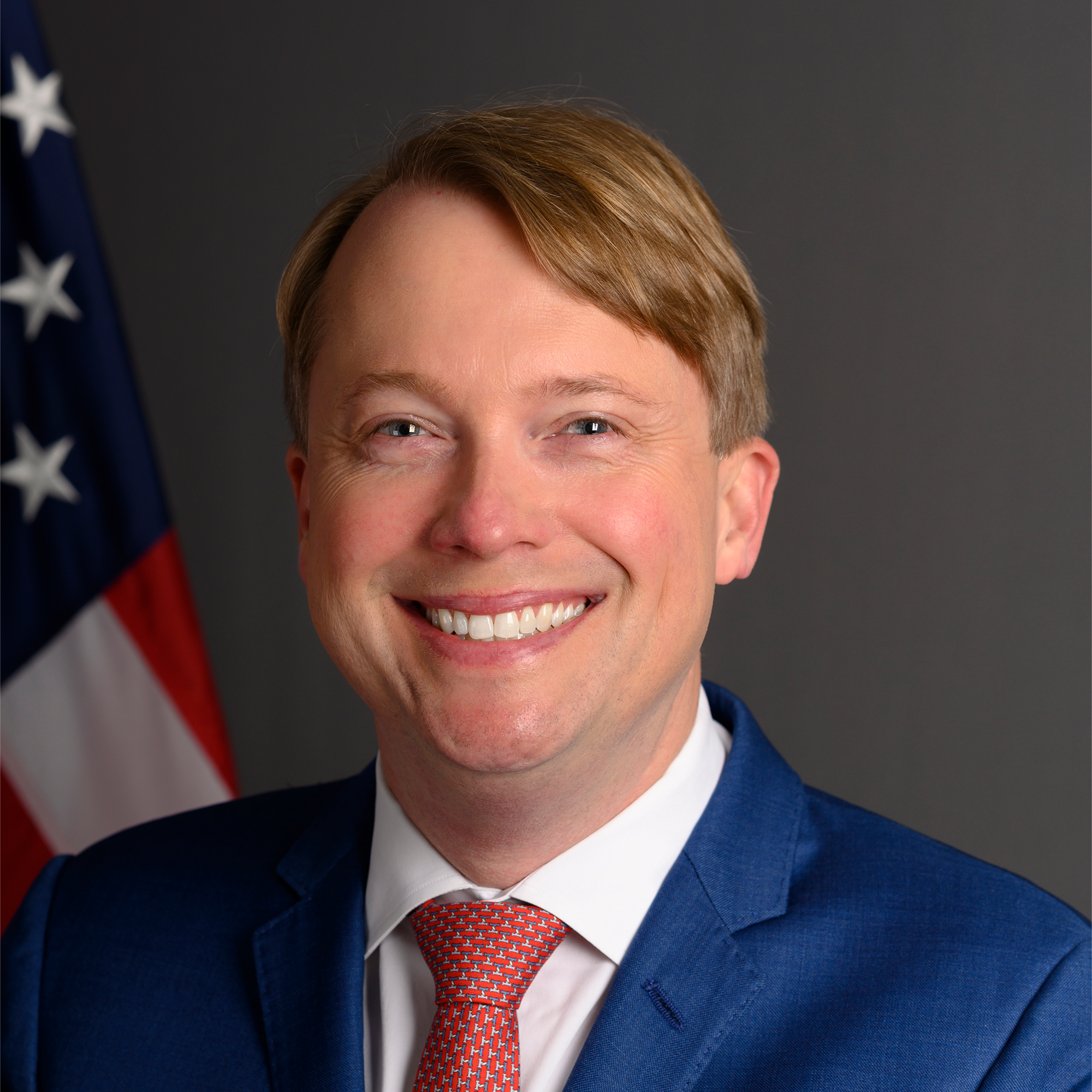 Ambassador fisher square portrait
