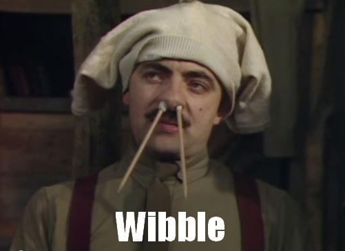 Blackadder Pants and Pencils