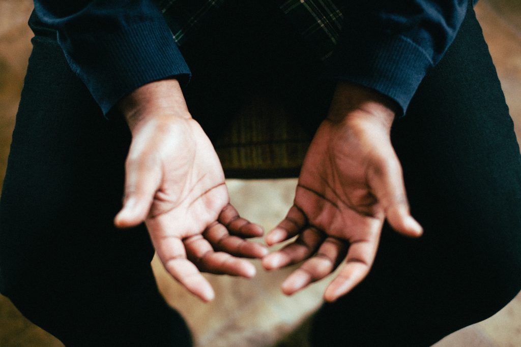 Wash your hands and pray