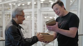 DGX Spark gets Jensen hand-delivered