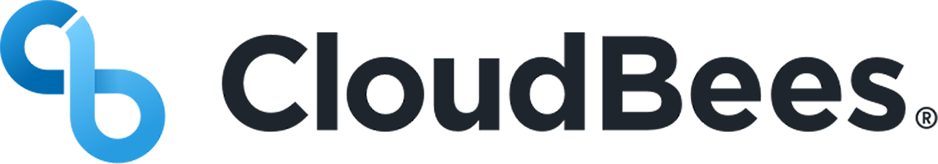 CloudBees logo with a blue stylized lowercase 'cb' to the left of the black text 'CloudBees'.