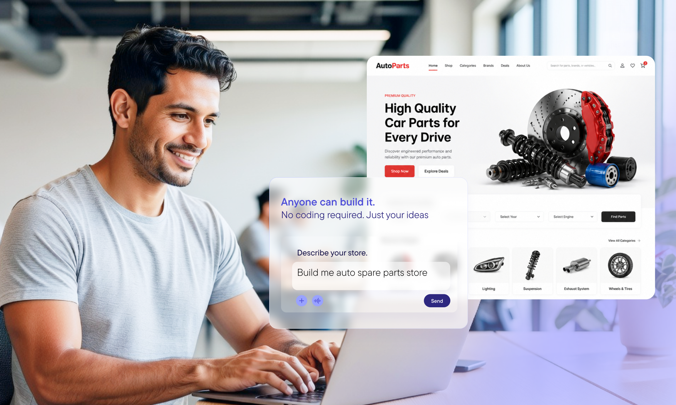 commercetools AI plugins enable you to create storefronts in minutes