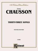 Cover of: Thirty-three Songs (Kalmus Edition) Cover of: Thirty-three Songs (Kalmus Edition)