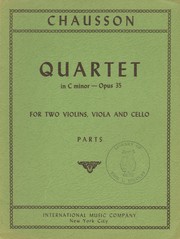 Cover of: Quartet in C Minor for 2 Violins, Viola and Cello, Op. 35 Cover of: Quartet in C Minor for 2 Violins, Viola and Cello, Op. 35