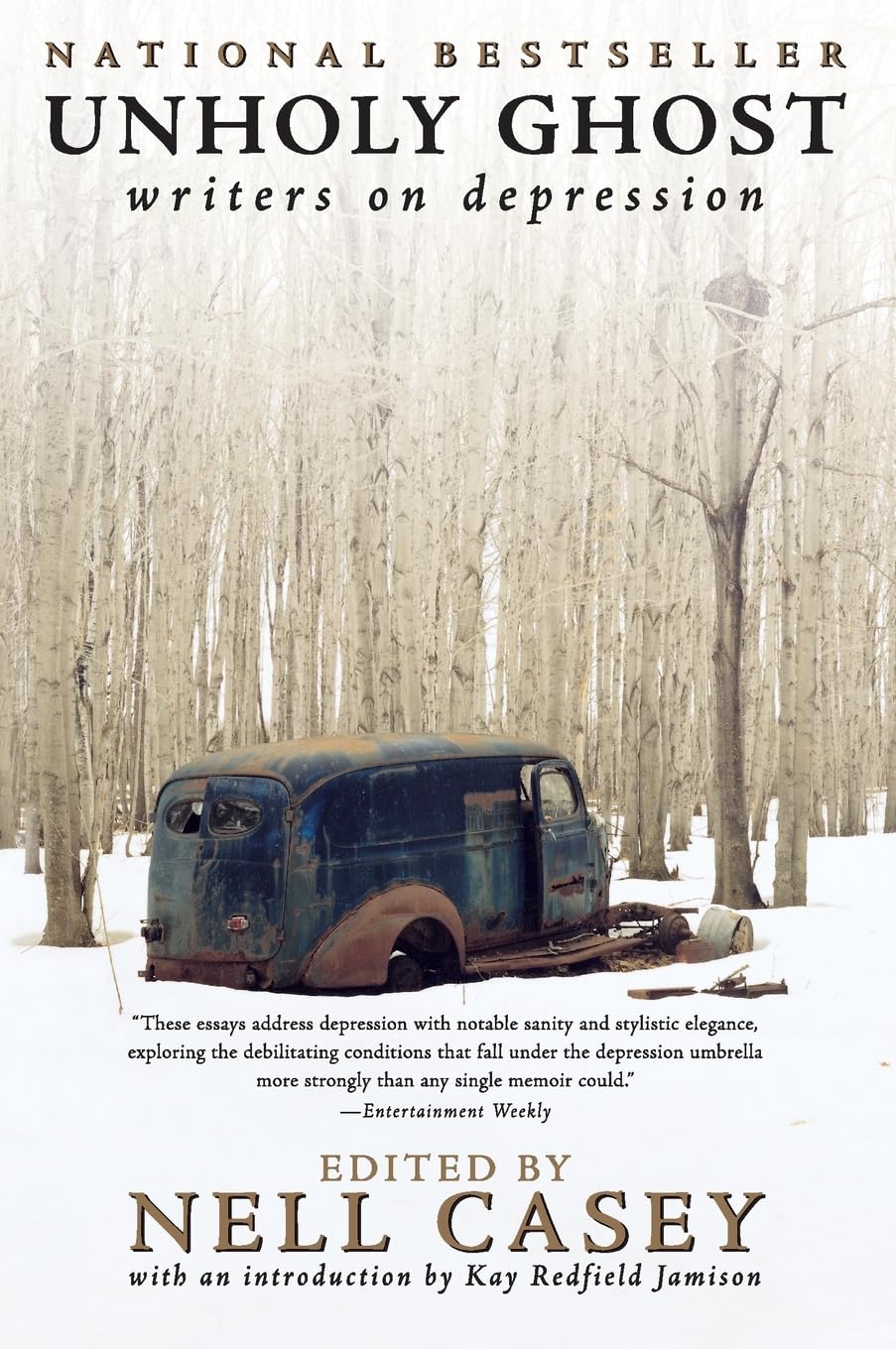 Book cover of Unholy Ghost: Writers on Depression by Nell Casey