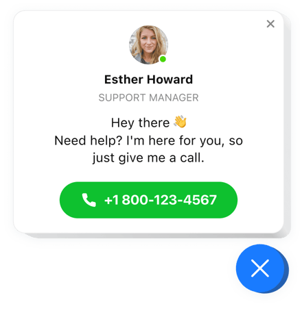 HTML Click to Call Button code
