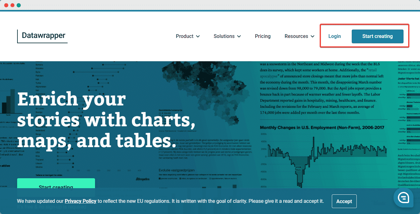 How To Embed Datawrapper Data Charts In WordPress 1 embed Datawrapper data chart