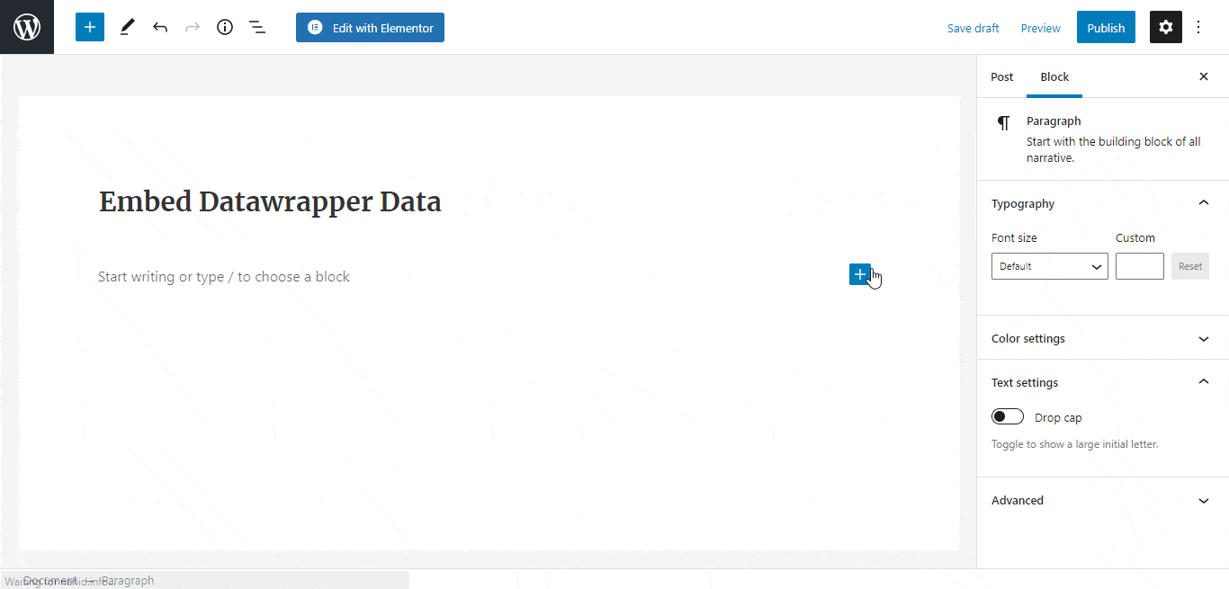 How To Embed Datawrapper Data Charts In WordPress 3 embed Datawrapper data chart