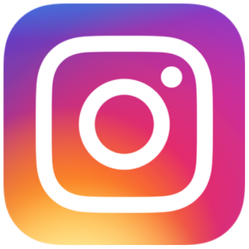 The Instagram logo, featuring a gradient of purple, pink, and orange, with a white camera icon.