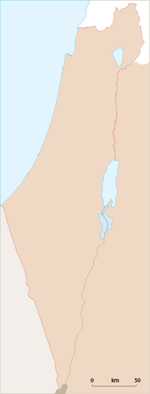 כרוב הנפוס - מפת תפוצה