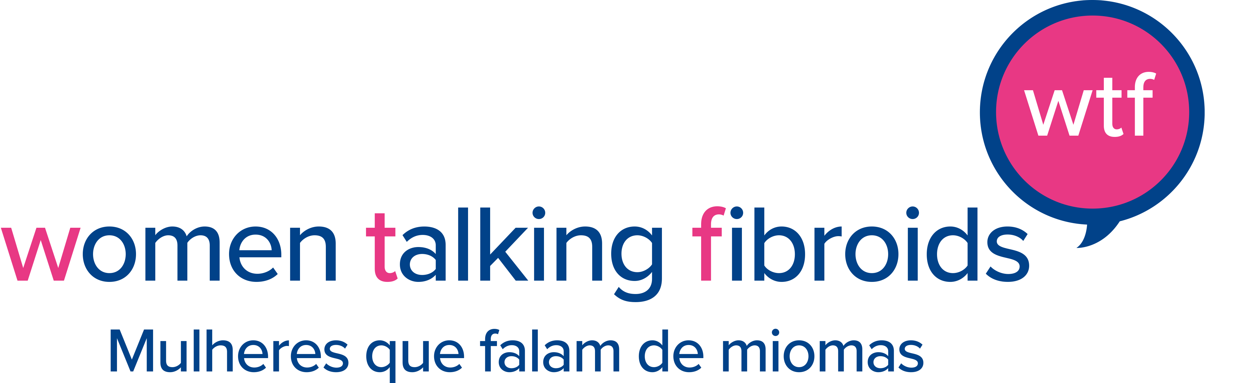 wtf logo (Portuguese) PNG Falar de Miomas