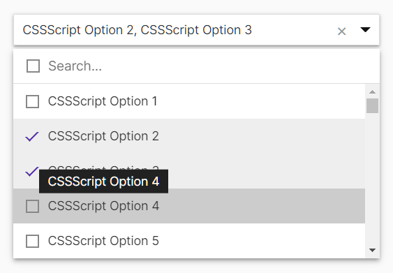 High Performance Select Box with Virtual Scroll (Vanilla JS) – Virtual Select
