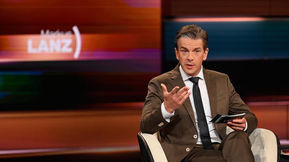TV-Moderator Markus Lanz. Markus Lanz (2022)