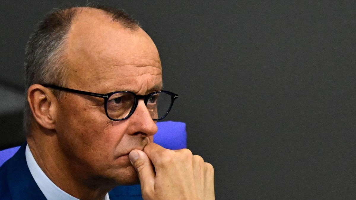 German Chancellor Friedrich Merz listens to speeches during a session at the at the Bundestag, the lower house of parliament, in Berlin, on July 9, 2026. (Photo by John MACDOUGALL / AFP) German Chancellor Friedrich Merz listens to speeches during a session at the at the Bundestag, the lower house of parliament, in Berlin, on July 9, 2026. (Photo by John MACDOUGALL / AFP)