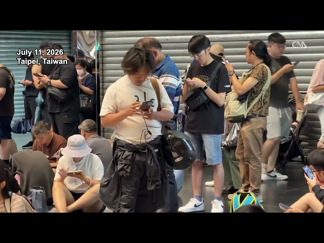 Pokémon Go players undeterred by typhoon amid global event