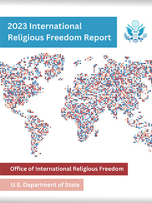 2023 International Religious Freedom Report (1) International Religious Freedom Report cover