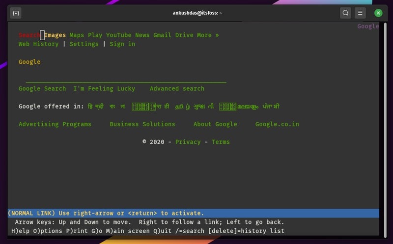 Lynx Terminal