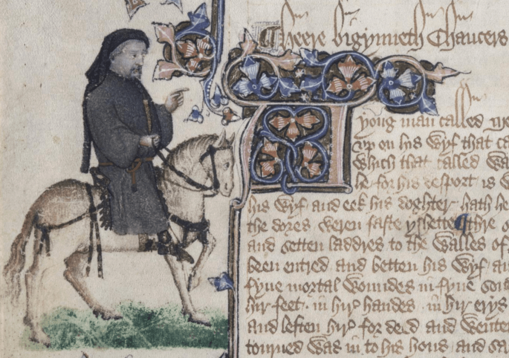 Geoffrey Chaucer (Ellesmere MS)
