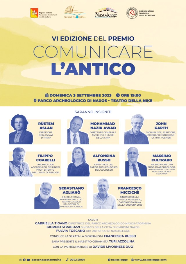 Il Premio "Comunicare l'Antico" 2023