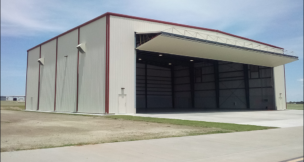State and local officials will gather June 29 to celebrate the opening of a new aircraft hangar at Guymon Municipal Airport. (Photo/ODAA)