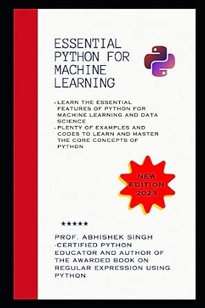 Essential Python for Machine Learning