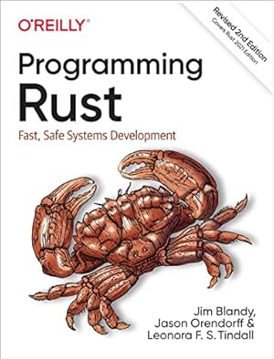 Book cover Programming Rust: Fast, Safe Systems Development