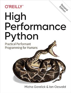 Book cover High Performance Python: Practical Performant Programming for Humans