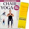 Chair Yoga for Seniors & Beginners + Band. 30+ Yoga Poses suitable for all levels beginner chair yoga for seniors over 60 DVD for weight loss chair yoga for weight loss chair exercises for seniors DVD