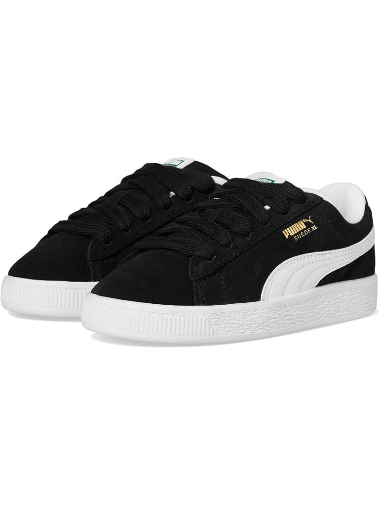 Black PUMA Suede XL (Little Kid)
