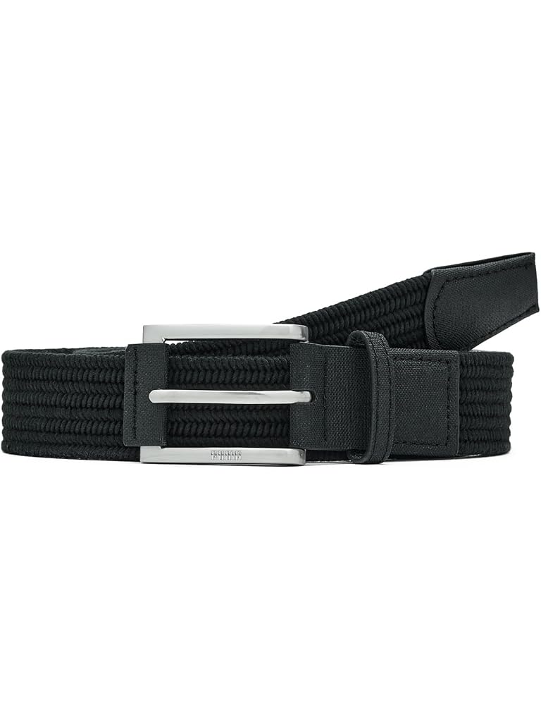 Black PUMA Stretch Weave Belt