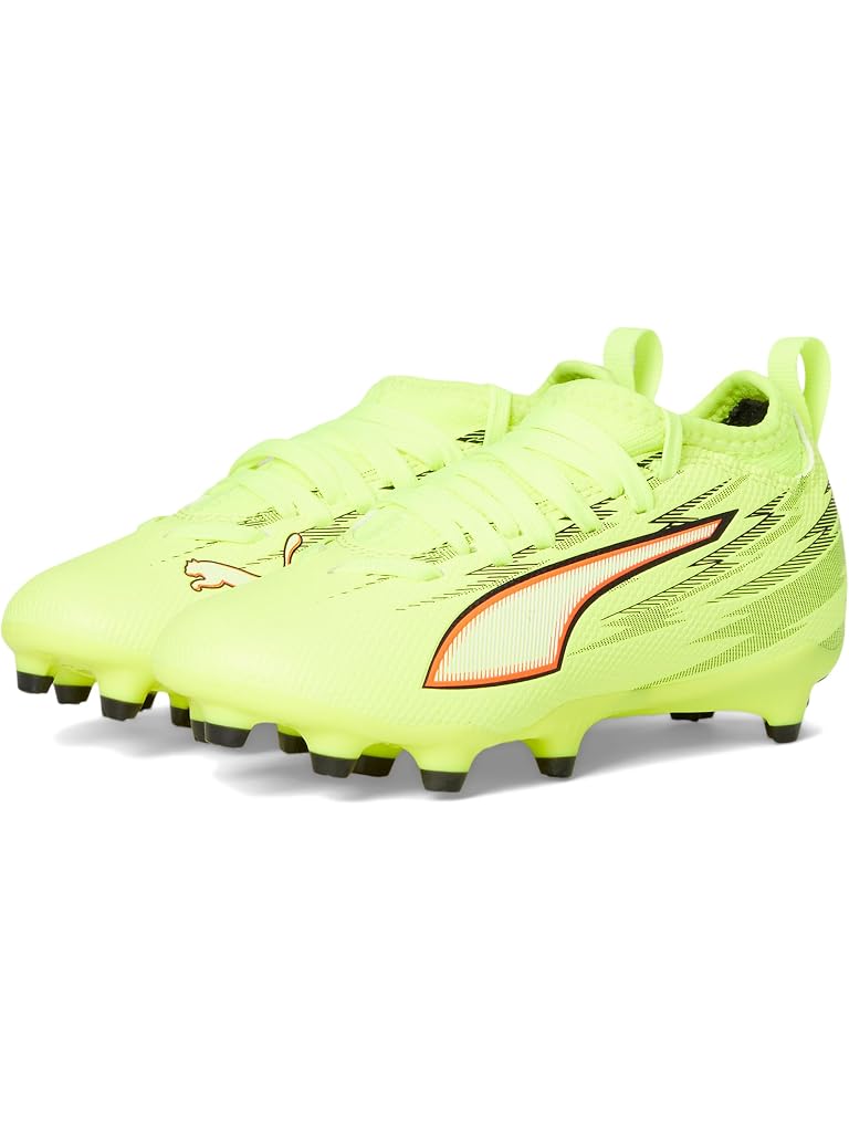 Yellow PUMA Ultra 6 Match Firm/Artificial Ground Soccer Cleats (Little Kid/Big Kid)