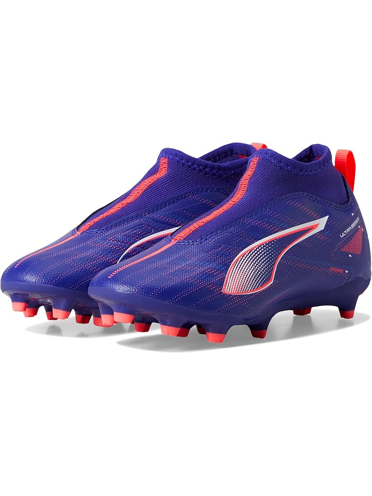 Blue PUMA Ultra Match Laceless Firm Artificial Ground (Little Kid/Big Kid)