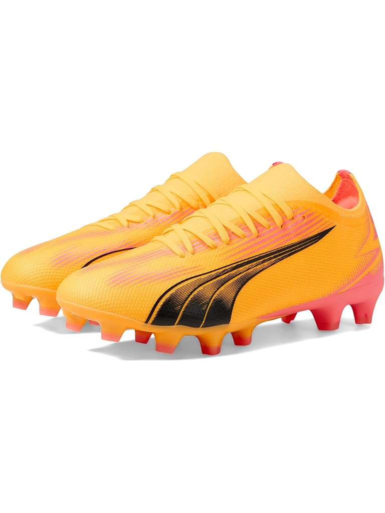 Yellow PUMA Ultra Match Firm Ground/Artificial Ground Soccer Cleats