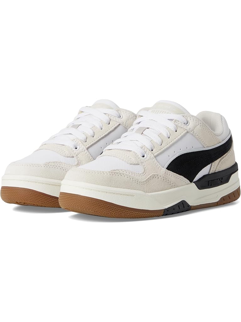 Beige PUMA Rebound Retro (Little Kid/Big Kid)